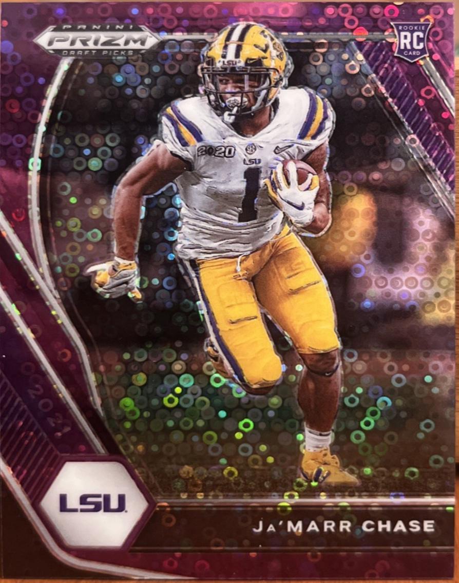 Ja'Marr Chase [Pink Circles Prizm] #112