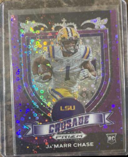 Ja'Marr Chase [Purple Circles Prizm] #162