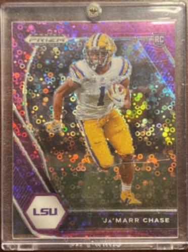 Ja'Marr Chase [Purple Circles Prizm] #185