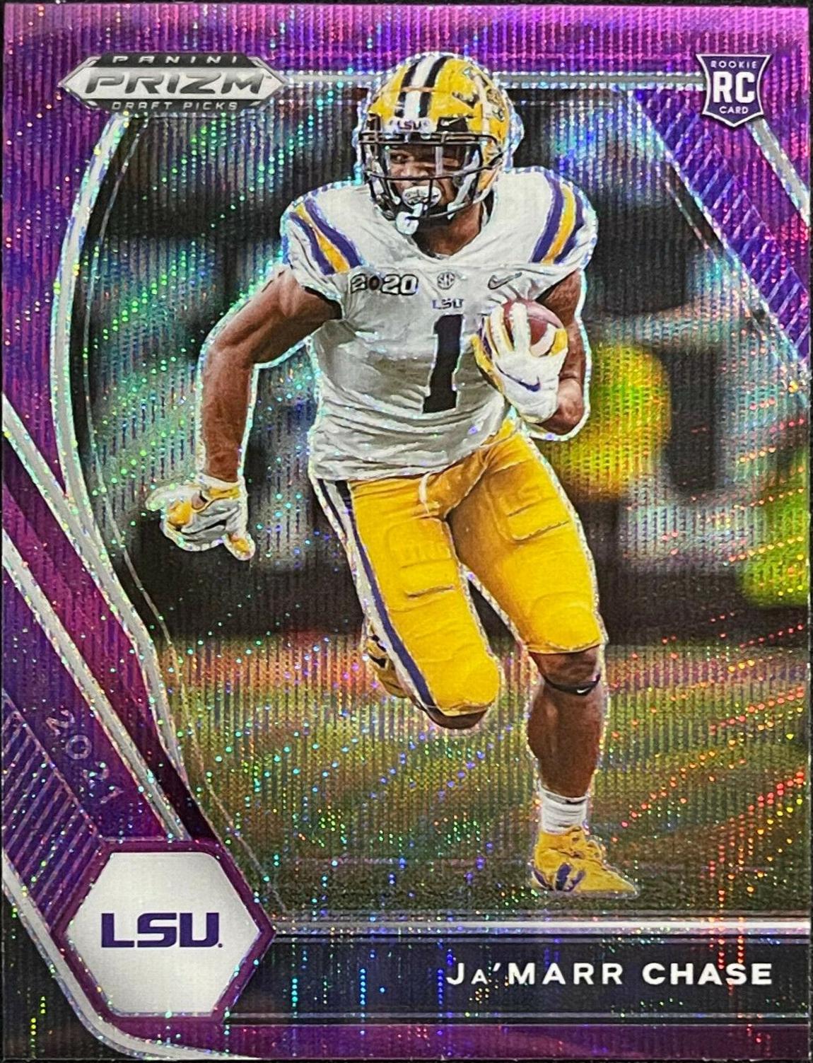 Ja'Marr Chase [Purple Prizm] #112