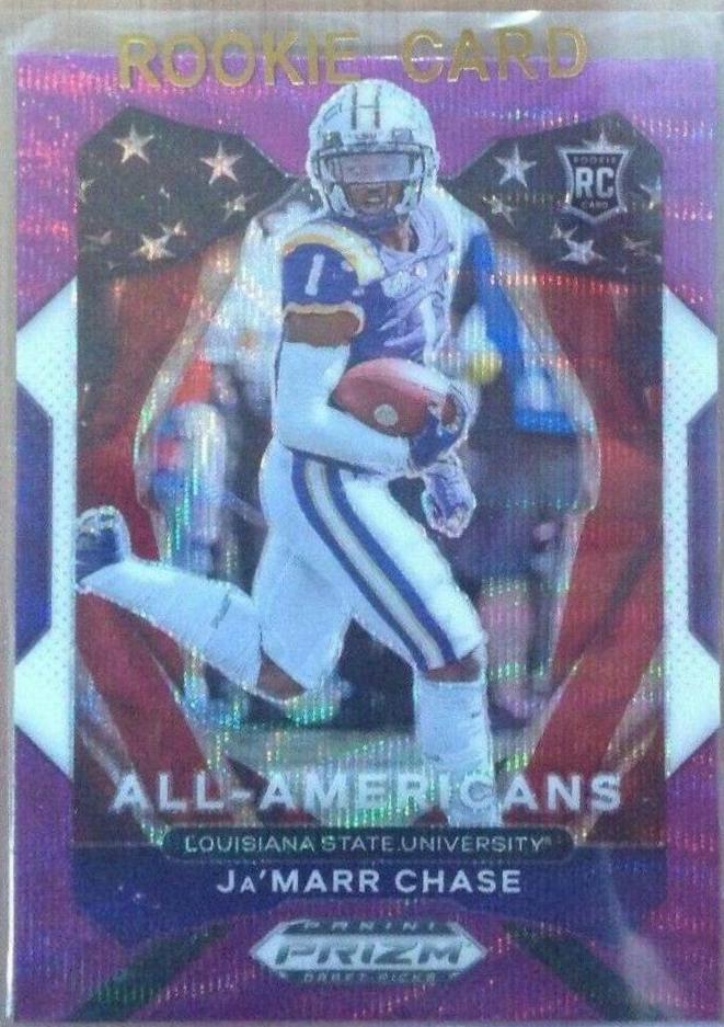 Ja'Marr Chase [Purple Prizm] #185