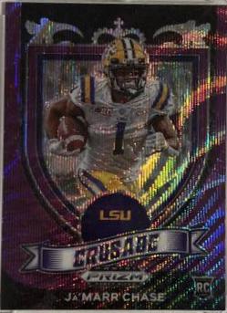 Ja'Marr Chase [Purple Pulsar Prizm] #185