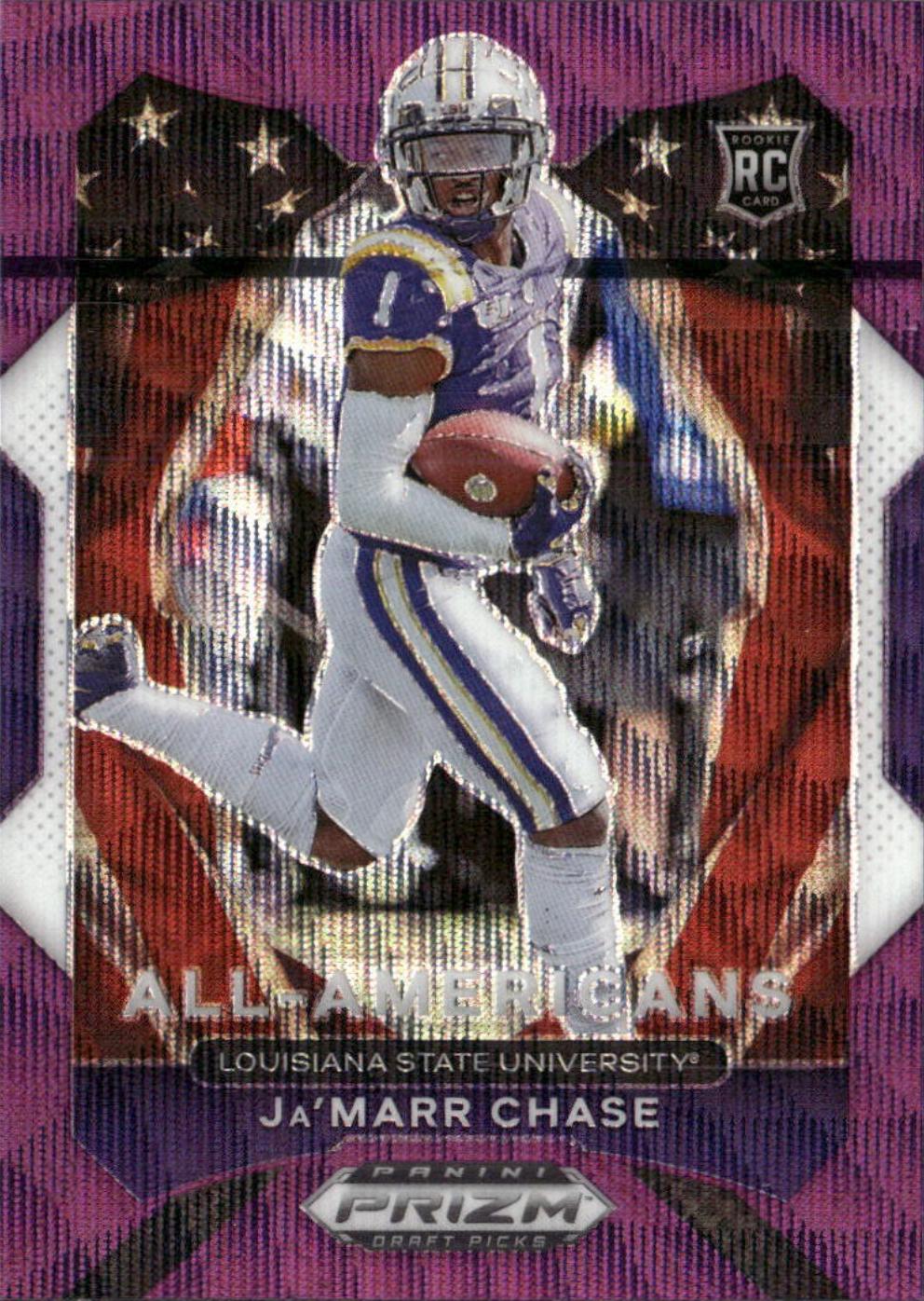 Ja'Marr Chase [Purple Wave Prizm] #185