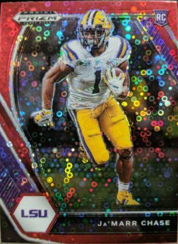 Ja'Marr Chase [Red Circles Prizm] #112