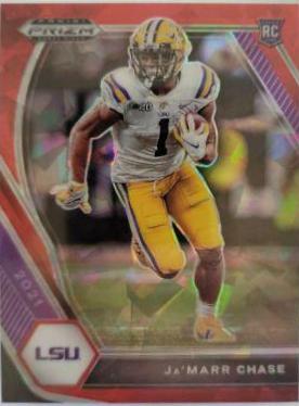 Ja'Marr Chase [Red Ice Prizm] #112
