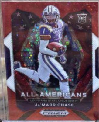 Ja'Marr Chase [Red Prizm] #185