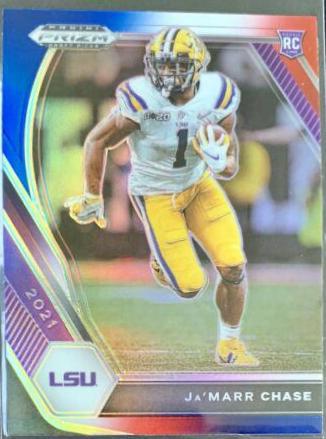 Ja'Marr Chase [Red White and Blue Prizm] #112