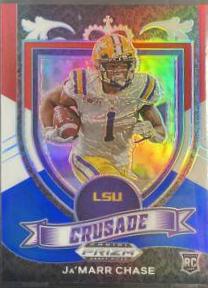 Ja'Marr Chase [Red White and Blue Prizm] #162