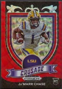 Ja'Marr Chase [Ruby Wave Prizm] #162