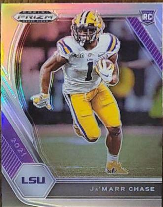 Ja'Marr Chase [Silver Prizm] #112