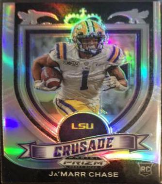 Ja'Marr Chase [Silver Prizm] #162