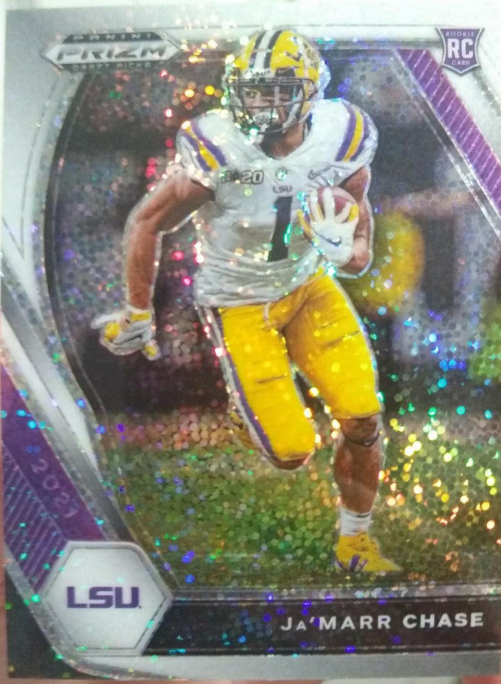 Ja'Marr Chase [White Sparkle Prizm] #112