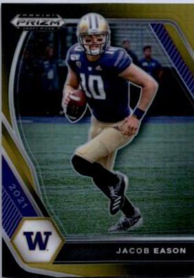 Jacob Eason [Black Gold Prizm] #34