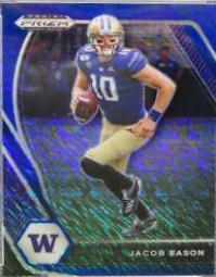 Jacob Eason [Blue Shimmer Prizm] #34