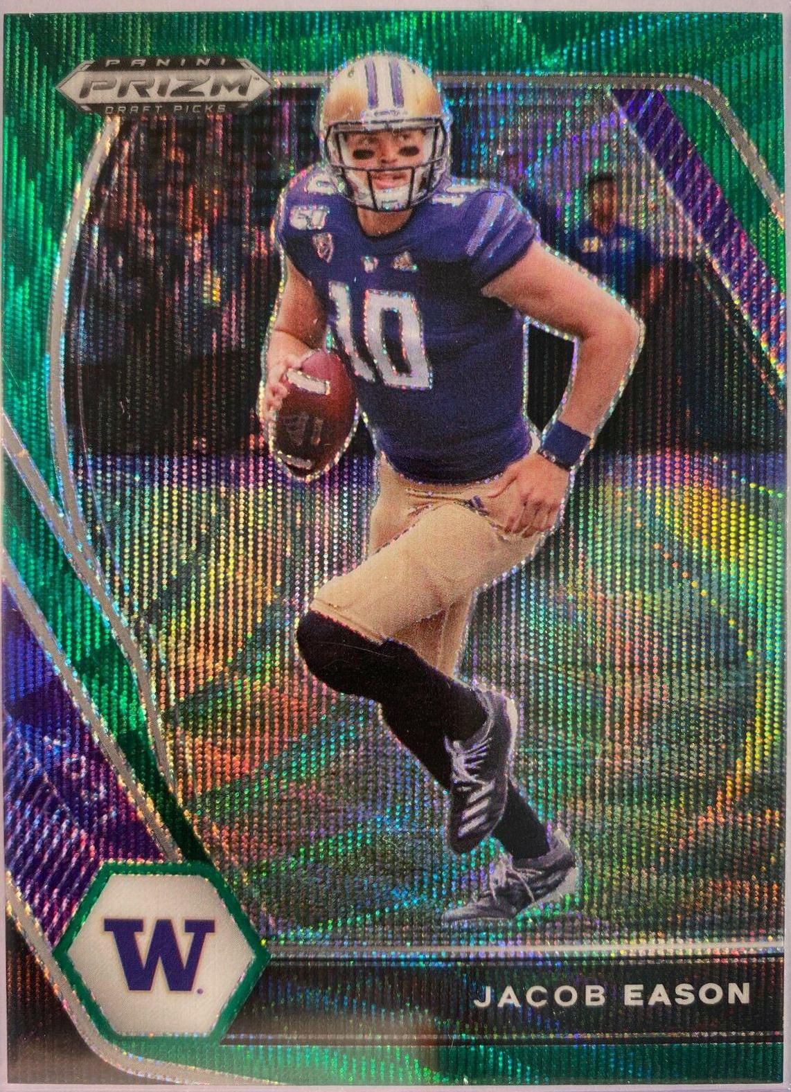 Jacob Eason [Green Wave Prizm] #34