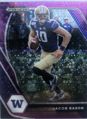 Jacob Eason [Purple Circles Prizm] #34