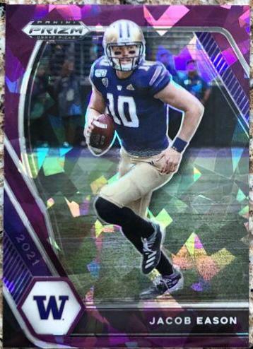 Jacob Eason [Purple Ice Prizm] #34