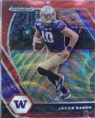 Jacob Eason [Ruby Wave Prizm] #34