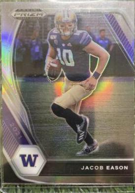 Jacob Eason [Silver Prizm] #34