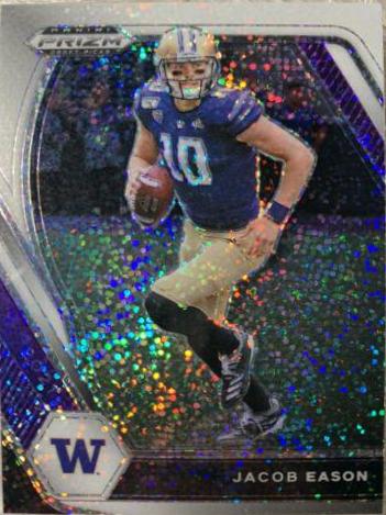 Jacob Eason [White Sparkle Prizm] #34