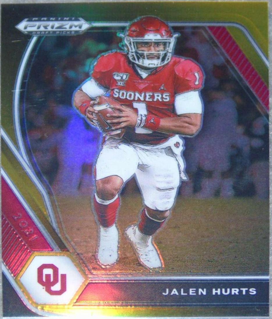 Jalen Hurts [Black Gold Prizm] #32