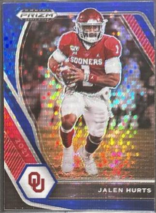 Jalen Hurts [Blue Pulsar Prizm] #32