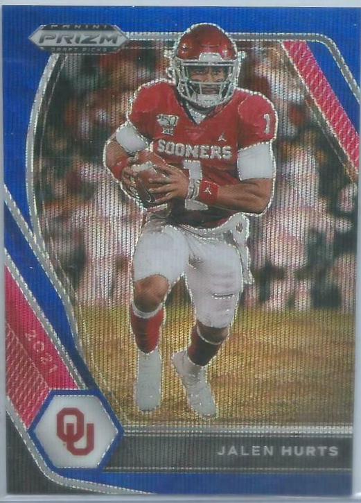 Jalen Hurts [Blue Wave Prizm] #32