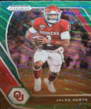 Jalen Hurts [Green Pulsar Prizm] #32