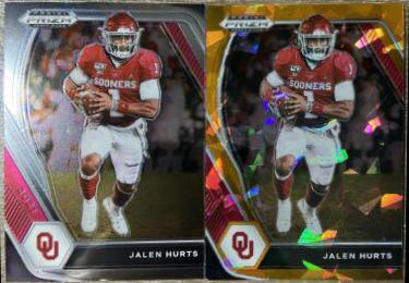 Jalen Hurts [Orange Ice Prizm] #32