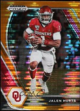 Jalen Hurts [Orange Pulsar Prizm] #32