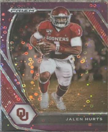 Jalen Hurts [Purple Circles Prizm] #32