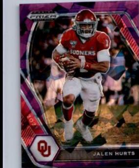 Jalen Hurts [Purple Ice Prizm] #32