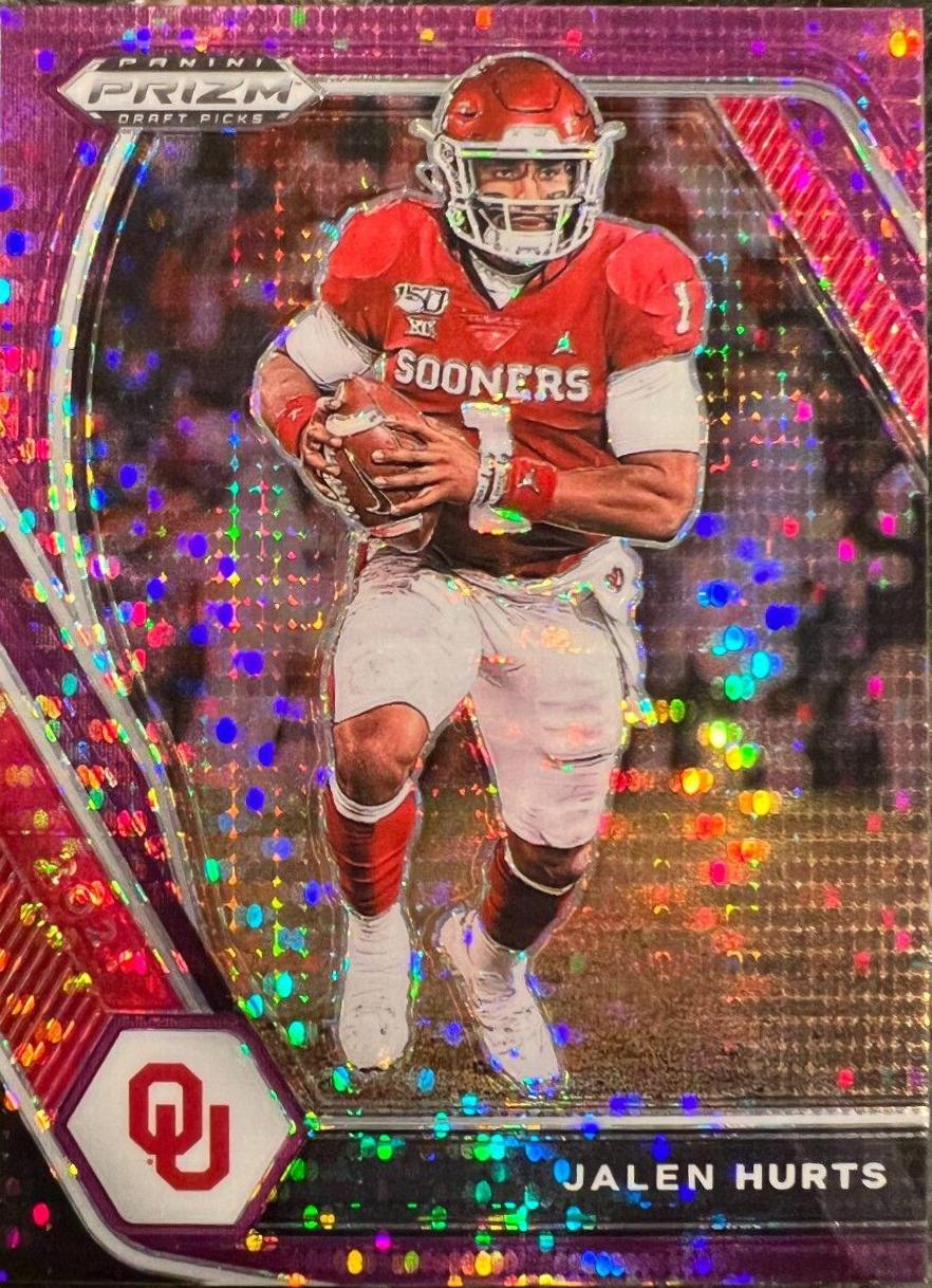 Jalen Hurts [Purple Pulsar Prizm] #32