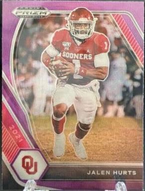 Jalen Hurts [Purple Wave Prizm] #32