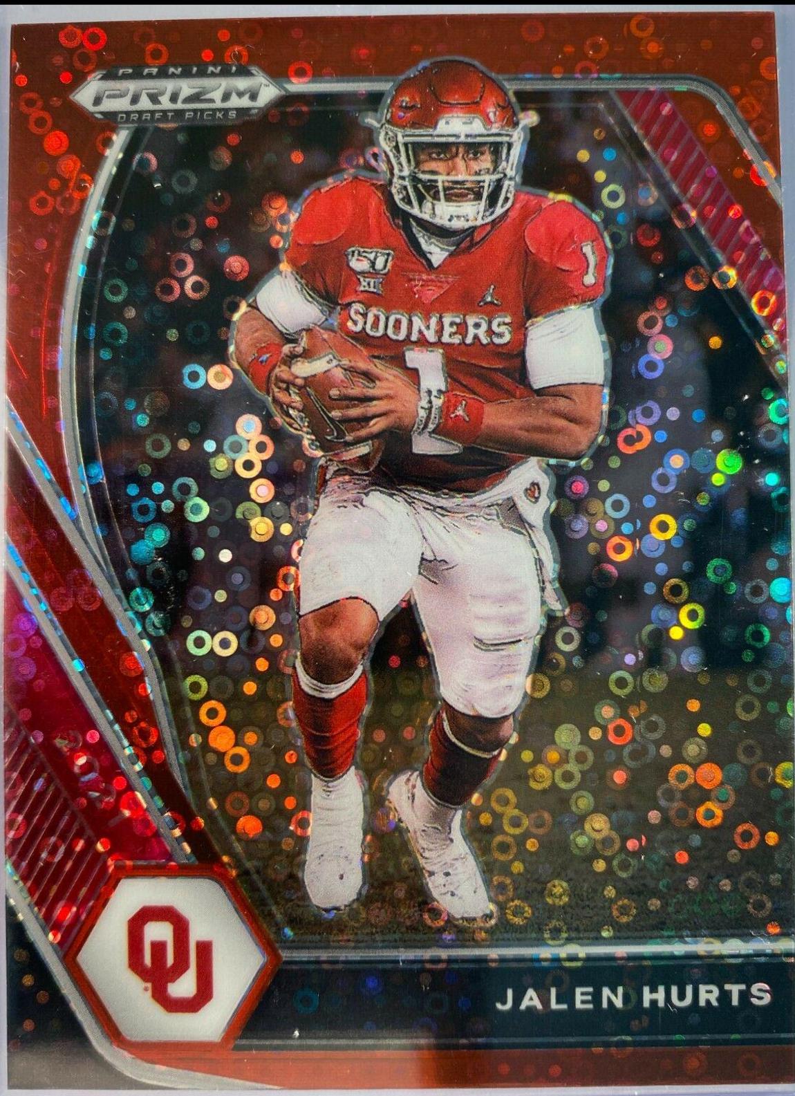 Jalen Hurts [Red Circles Prizm] #32