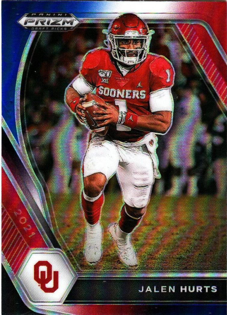 Jalen Hurts [Red White and Blue Prizm] #32