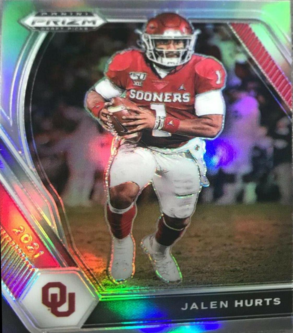 Jalen Hurts [Silver Prizm] #32