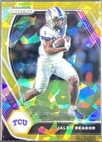 Jalen Reagor [Gold Ice Prizm] #72