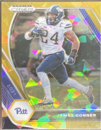 James Conner [Gold Ice Prizm] #91