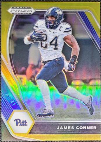 James Conner [Gold Prizm] #91