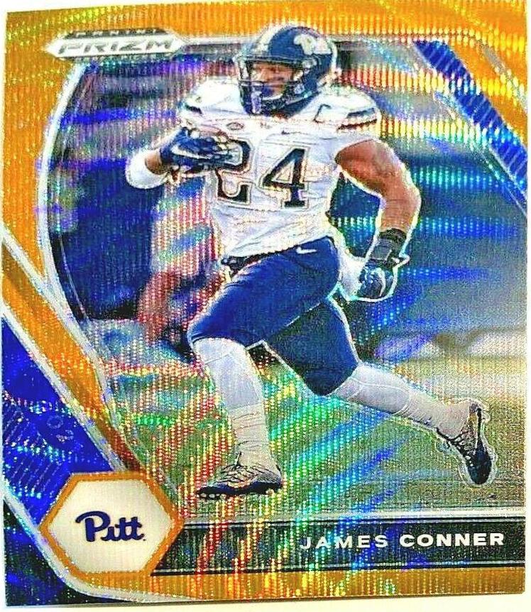 James Conner [Orange Wave Prizm] #91