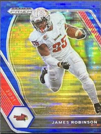 James Robinson [Blue Pulsar Prizm] #86