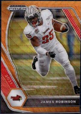 James Robinson [Orange Wave Prizm] #86
