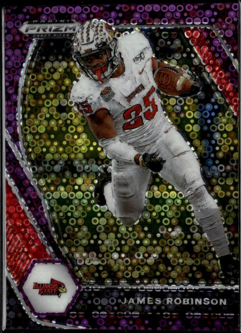 James Robinson [Purple Circles Prizm] #86