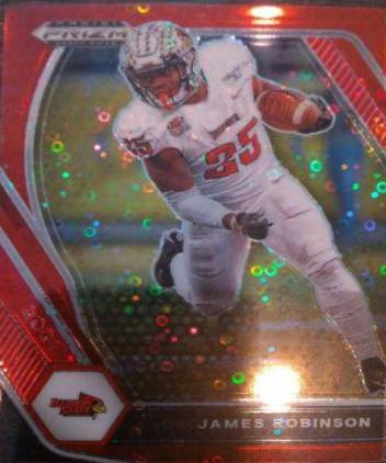 James Robinson [Red Circles Prizm] #86