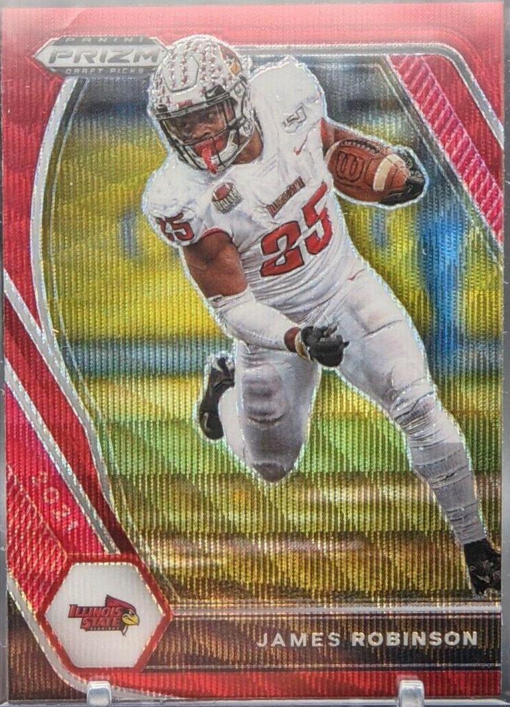 James Robinson [Ruby Wave Prizm] #86