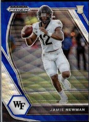 Jamie Newman [Blue Wave Prizm] #135