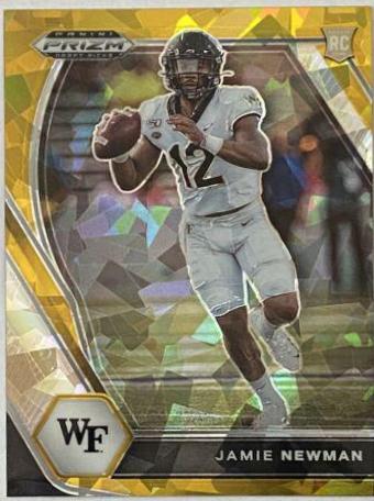 Jamie Newman [Gold Ice Prizm] #135