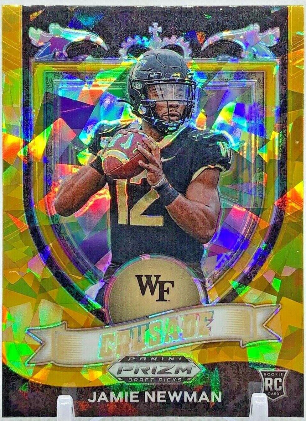 Jamie Newman [Gold Ice Prizm] #174
