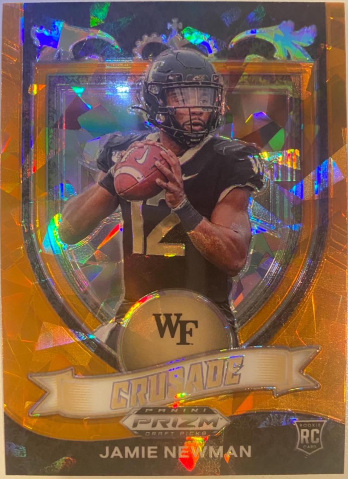 Jamie Newman [Orange Ice Prizm] #174